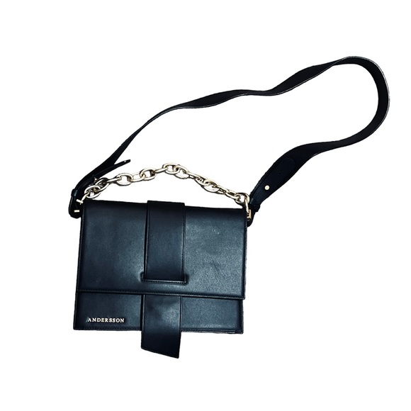 Andersson Bell Anes Classic Logo Chain Bag Black EXCELLENT COMDITION!!! LIKE NEW - Picture 4 of 13
